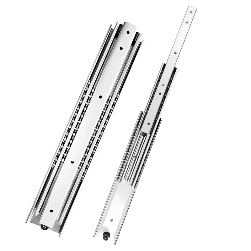 AOLISHENG 330lbs DIY Heavy Duty Slide Rails Industrial Drawer Slides 1 Pair - A2071